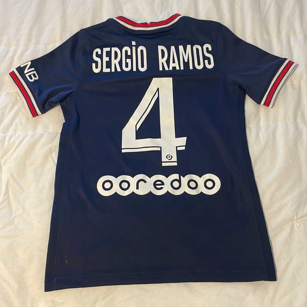 Sergio Ramos Authentic Jersey PSG x AIR JORDAN